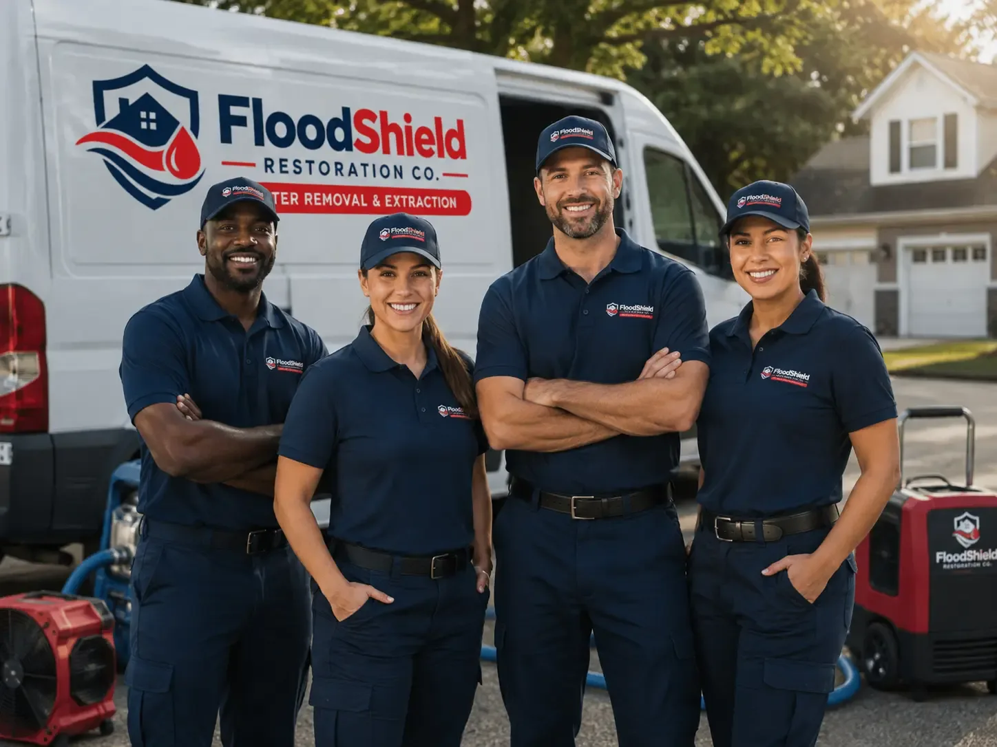 Flood Damage Restoration company in Newhall, CA